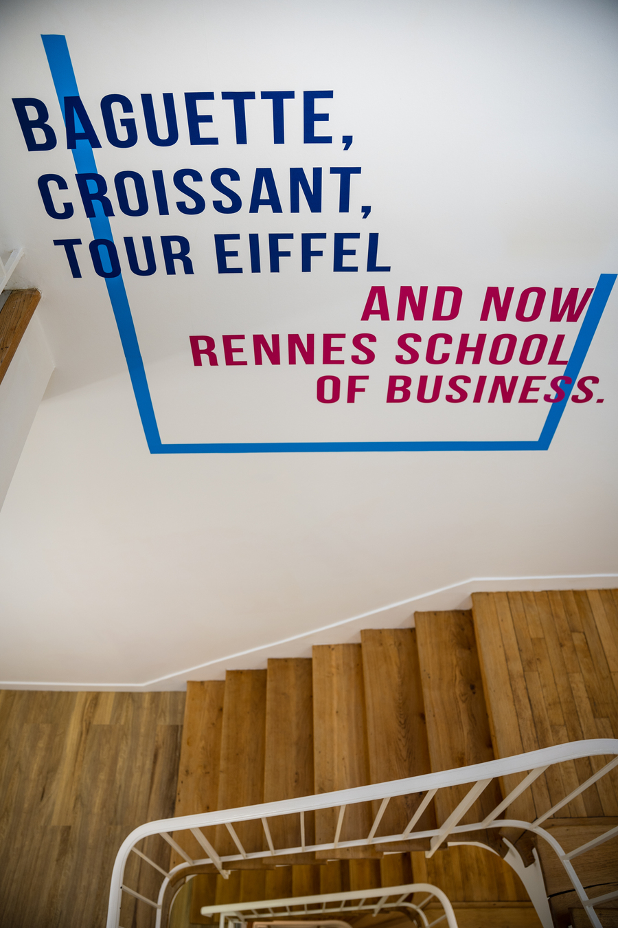 campus de paris - intérieur du bâtiment