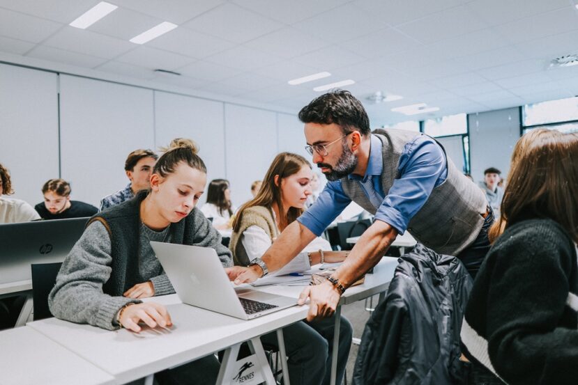 Salles de cours à Rennes School of Business