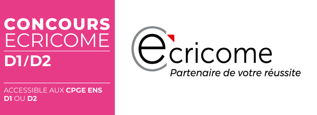Logo Concours ECRICOME 2026 D1D2
